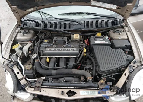 2000 Plymouth Neon Highline from USA, damaged, VIN 1P3ES46C3YD679405